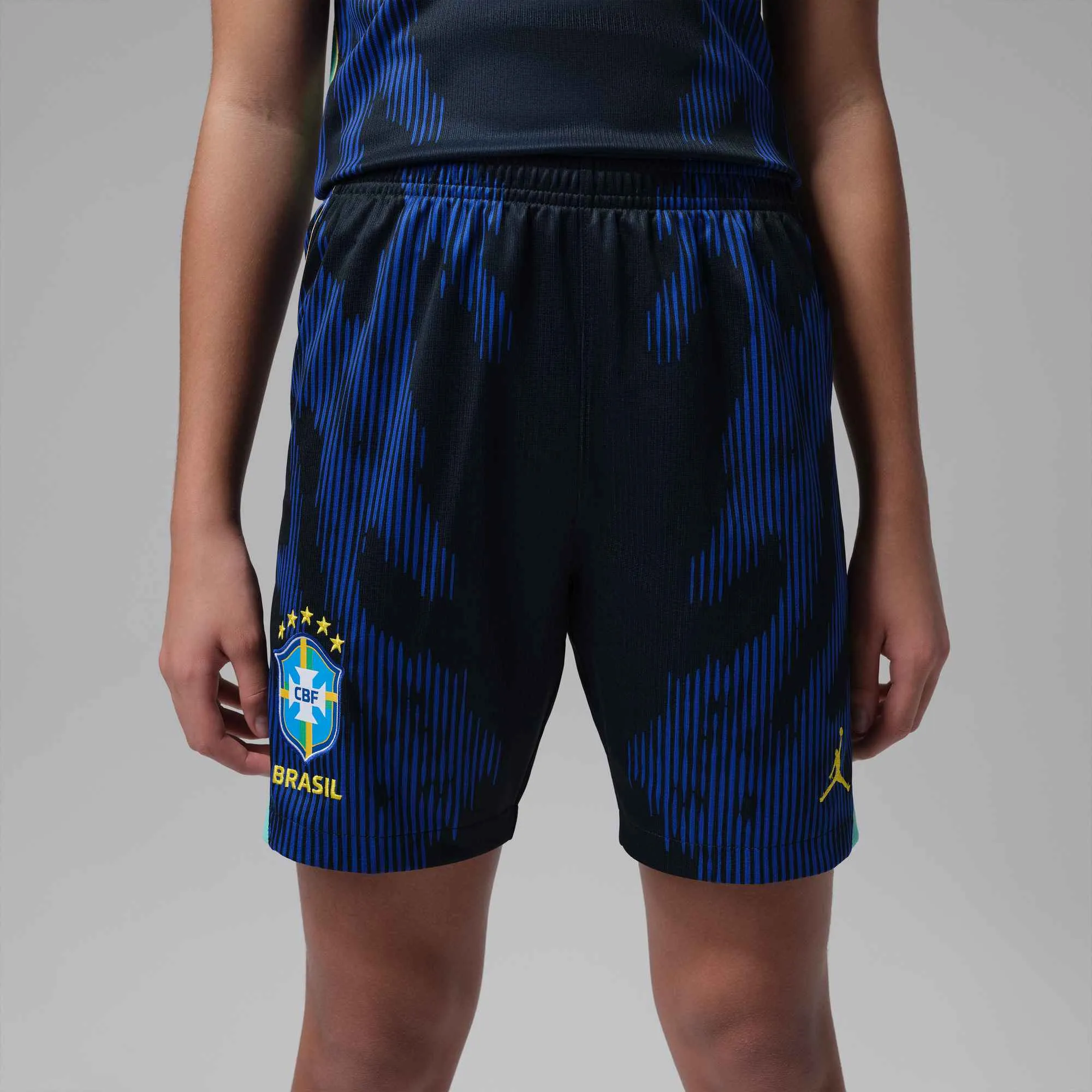 Nike 2026 Brazil Youth Stadium Away Shorts - Image 2