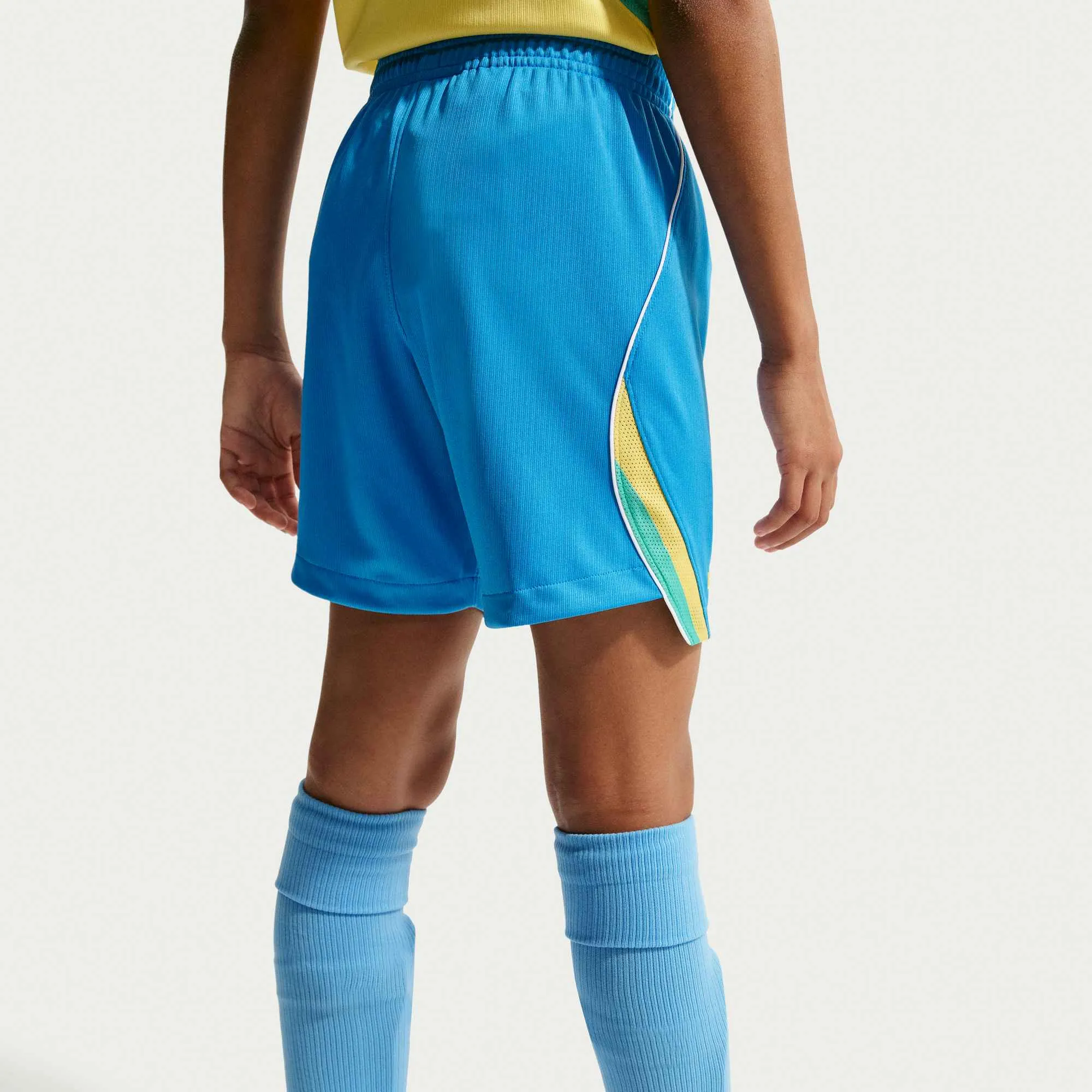 Nike 2026 Brazil Youth Stadium Home Shorts - Image 5