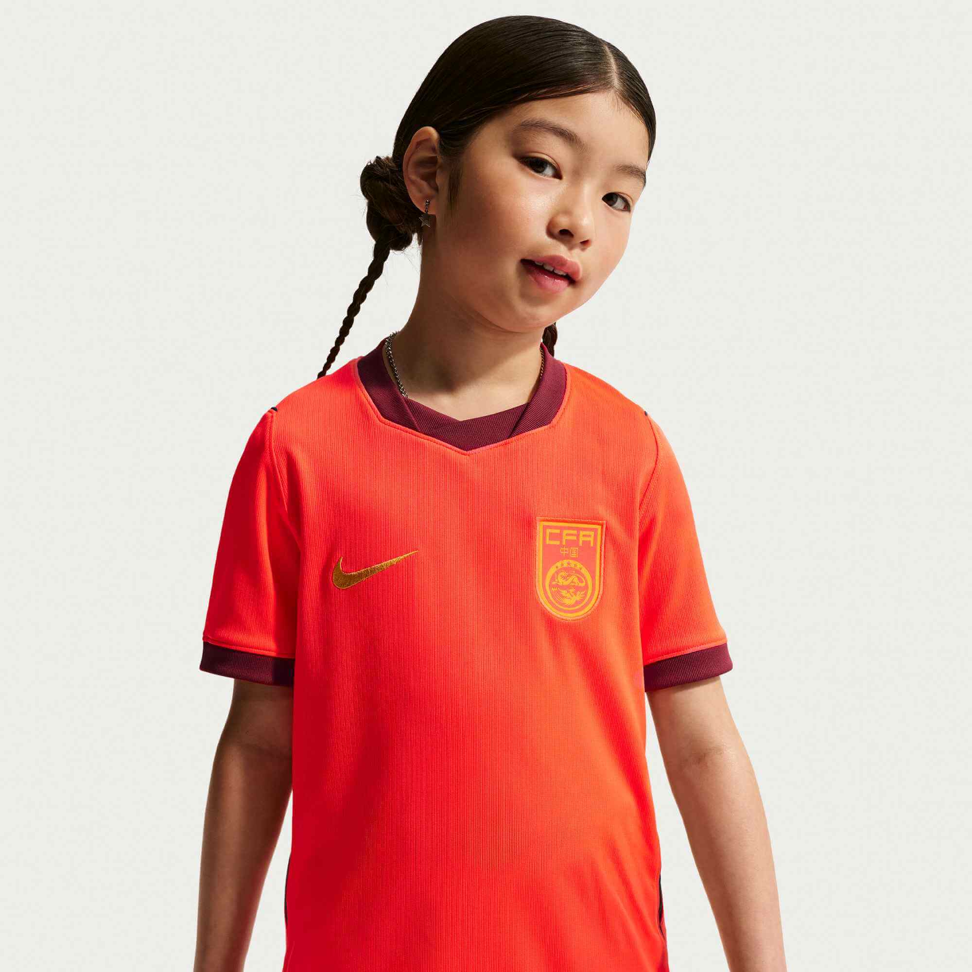 Nike 2026 China Youth Stadium Home Soccer Jersey - Image 3