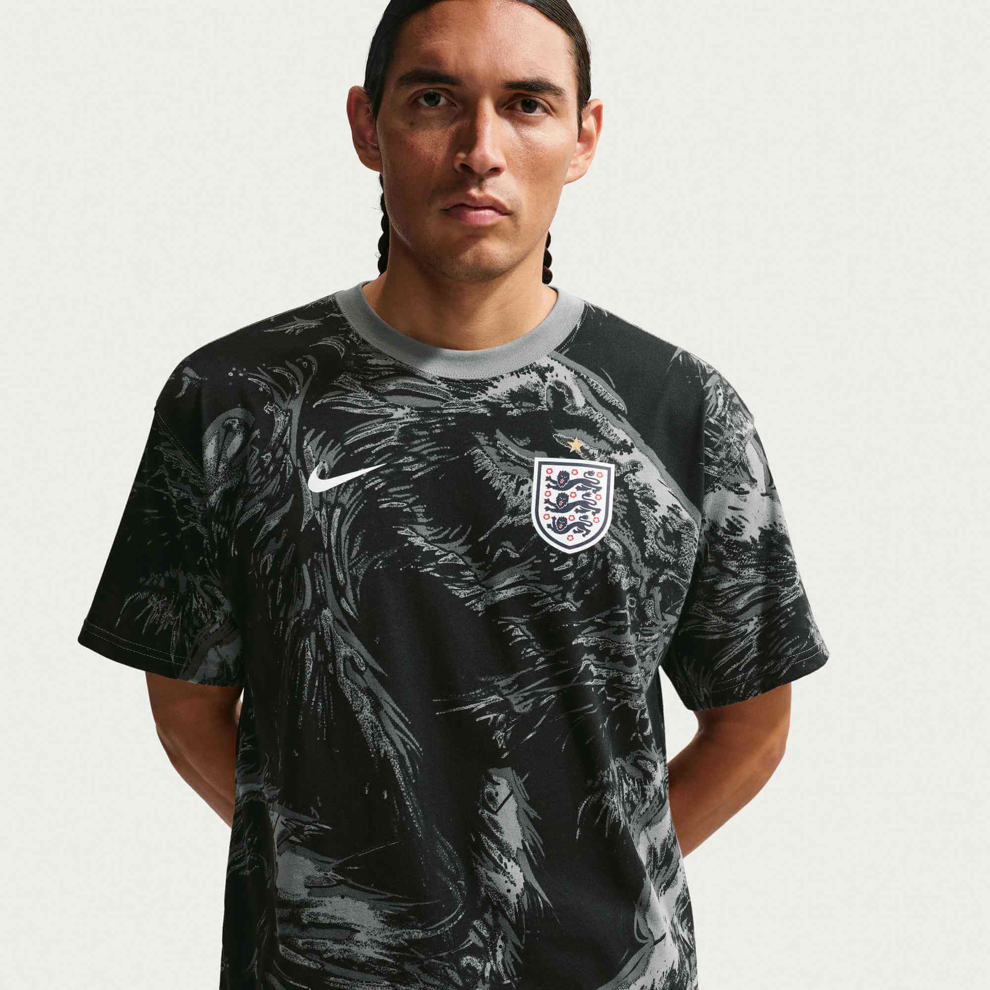 Nike 2026 England Men's All Over Print Tee - Image 3