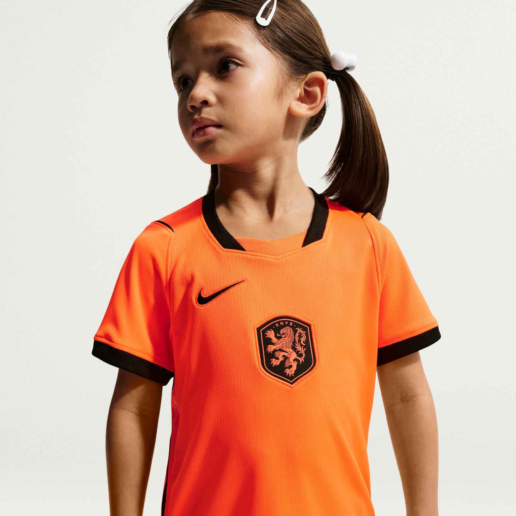 Nike 2026 Netherlands Little Kids' Stadium Home Kit - Image 6