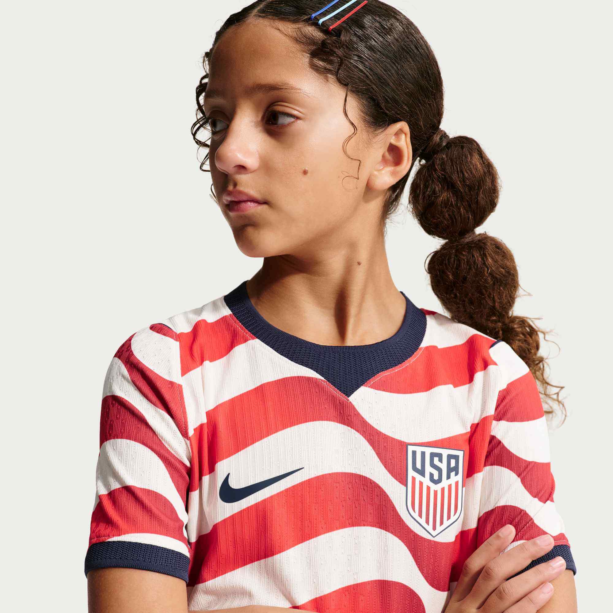 Nike 2026 USMNT Youth Authentic Home Soccer Jersey - Image 5