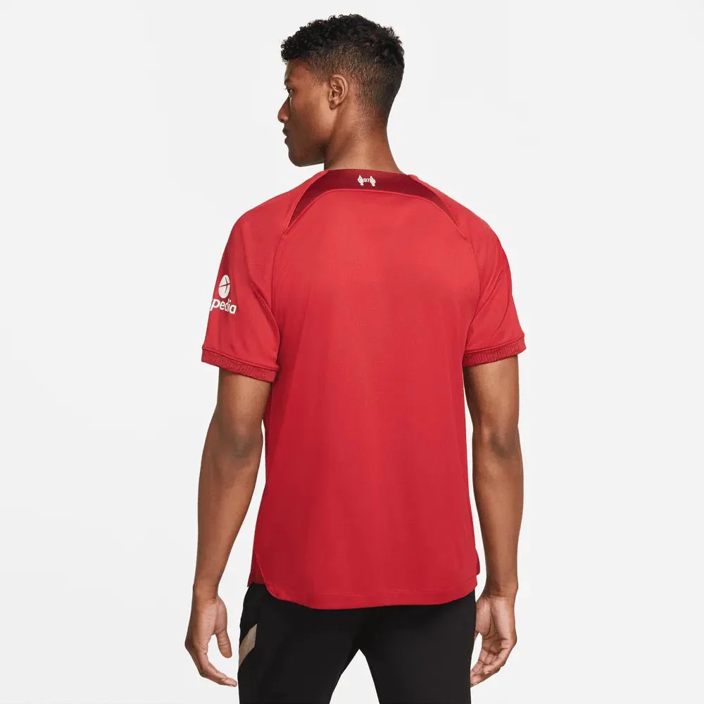 Nike 22-23 Liverpool FC Stadium Home Jersey - Red-White - Image 10