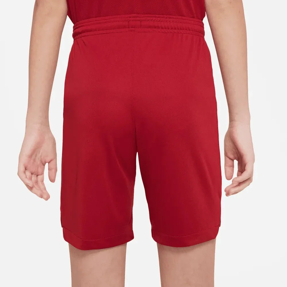 Nike 22-23 Liverpool FC Youth Home Shorts - Red-White - Image 3