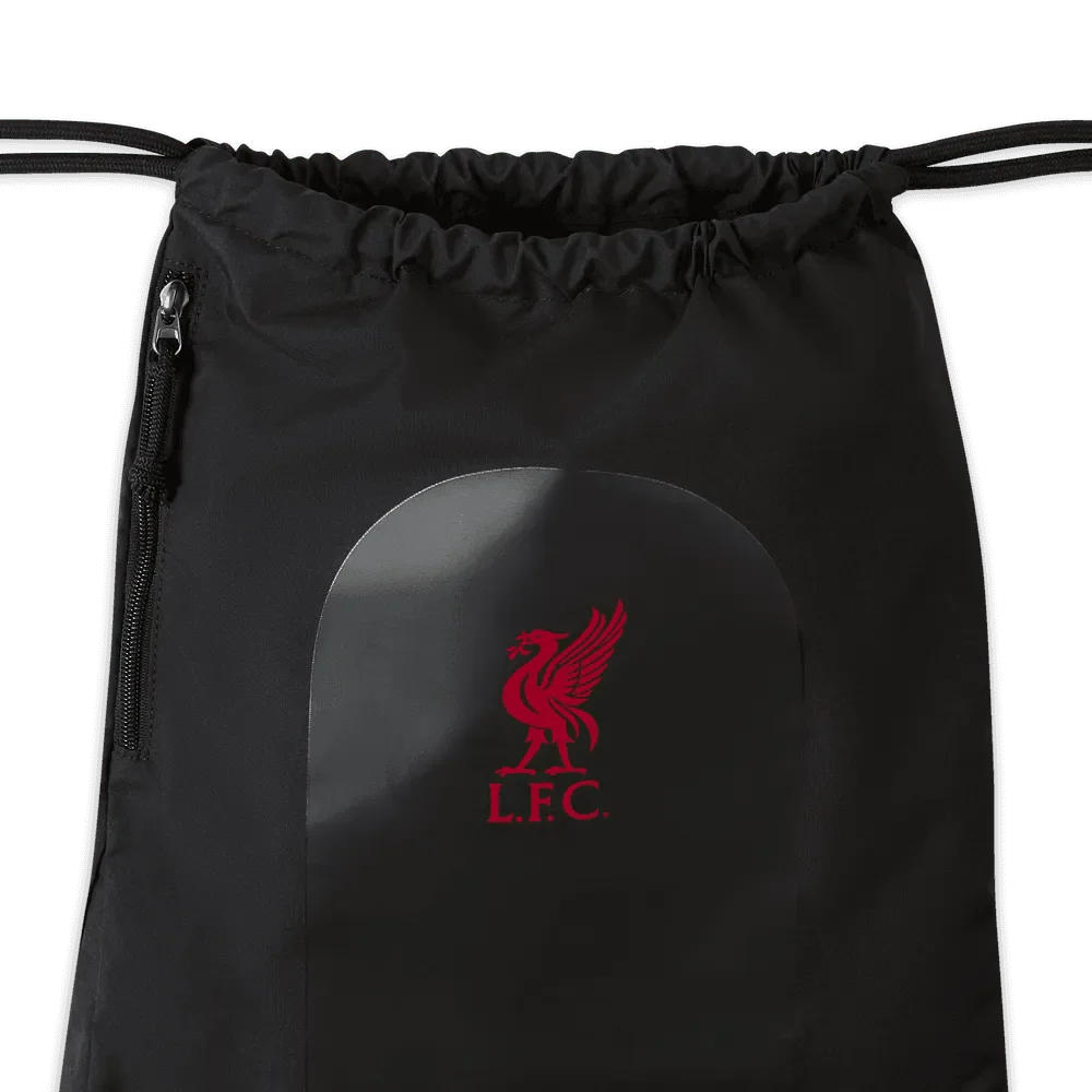 Nike 22-23 Liverpool Gym Sack - Black-Red - Image 3