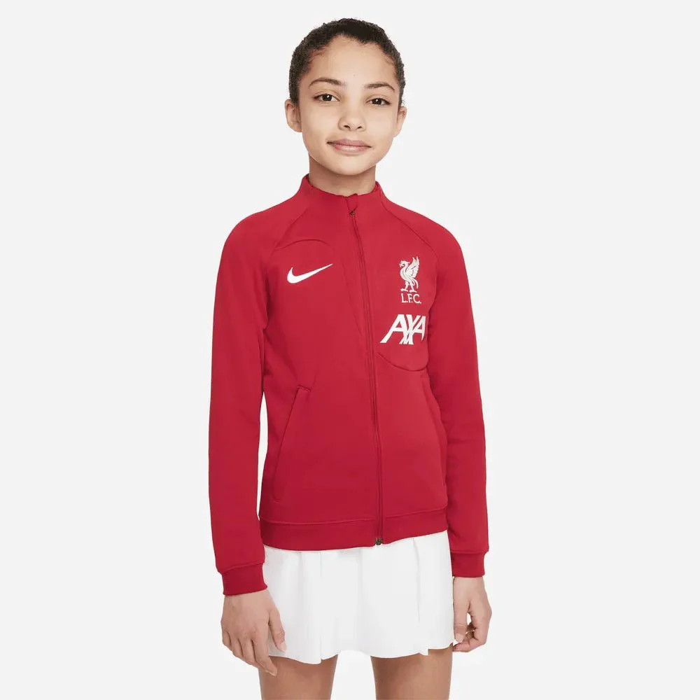 Nike 22-23 Liverpool Youth ACDPR Anthem Jacket - Red-White