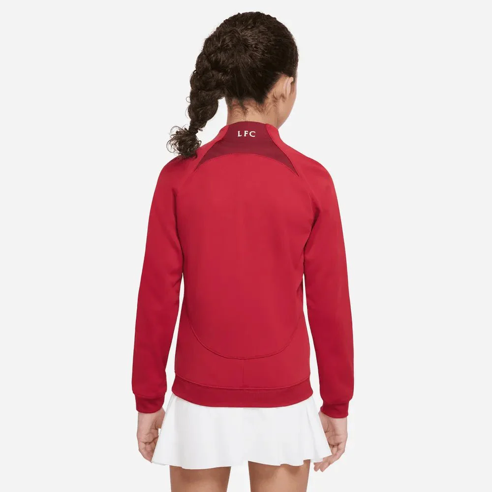 Nike 22-23 Liverpool Youth ACDPR Anthem Jacket - Red-White - Image 2