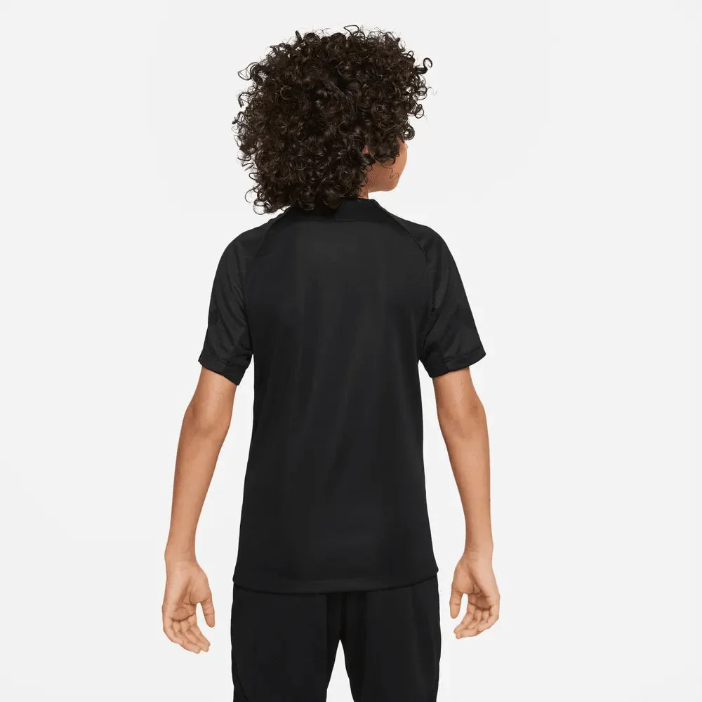 Nike 22-23 Tottenham Youth DF Strike Top - Black-Volt - Image 2