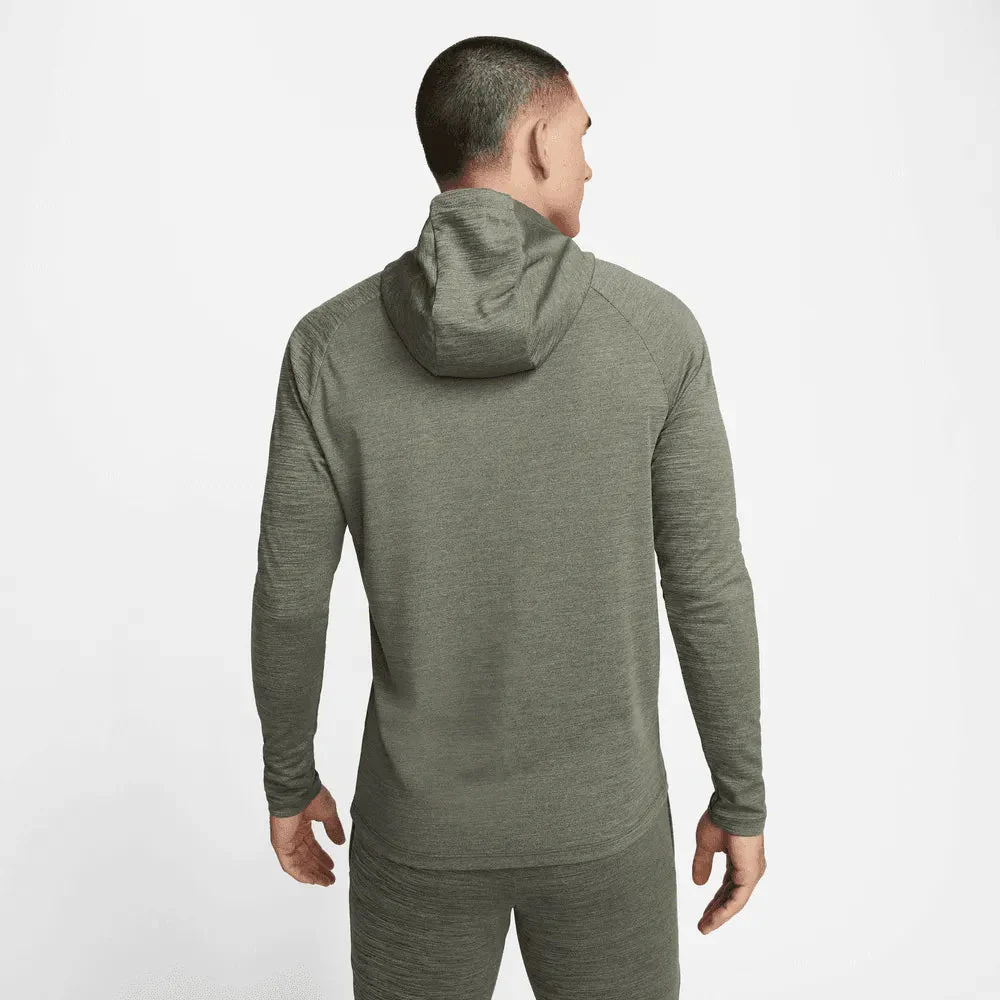 Nike Academy PO Hoodie - Cargo Khaki-Summit White - Image 2
