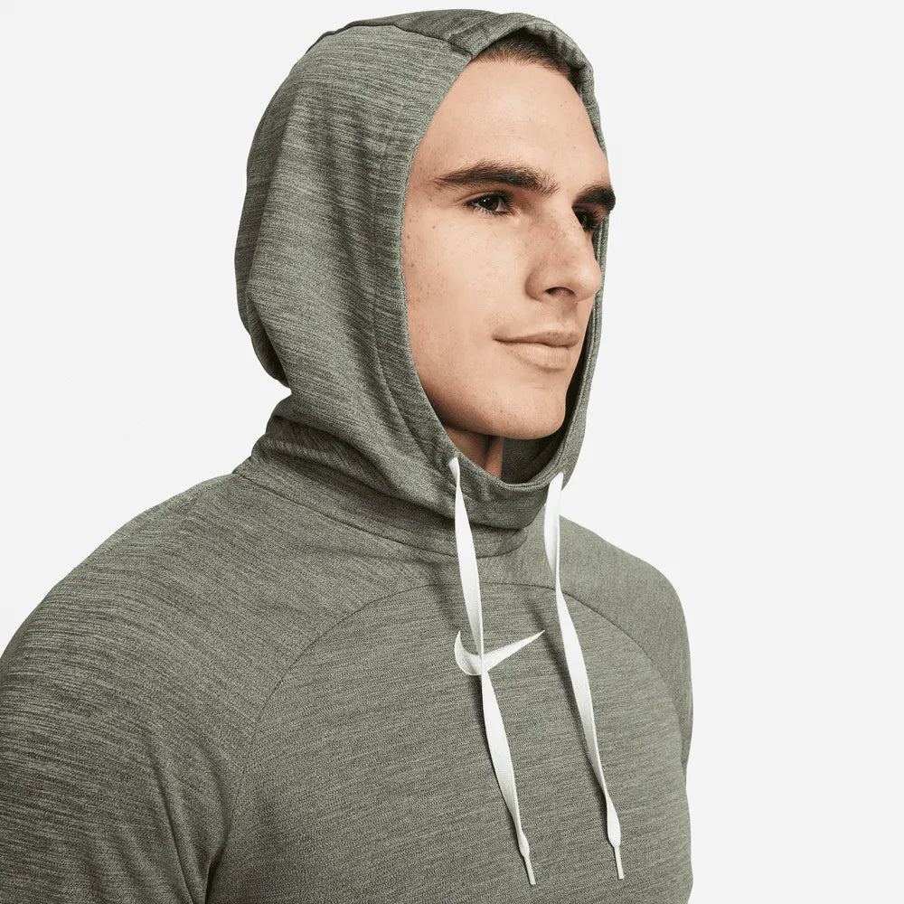 Nike Academy PO Hoodie - Cargo Khaki-Summit White - Image 4