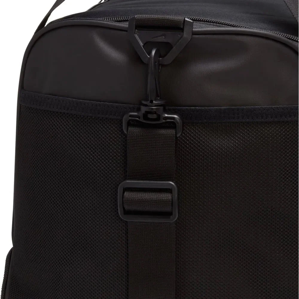Nike Academy Team Medium Duffel Bag - Black-White - Image 6