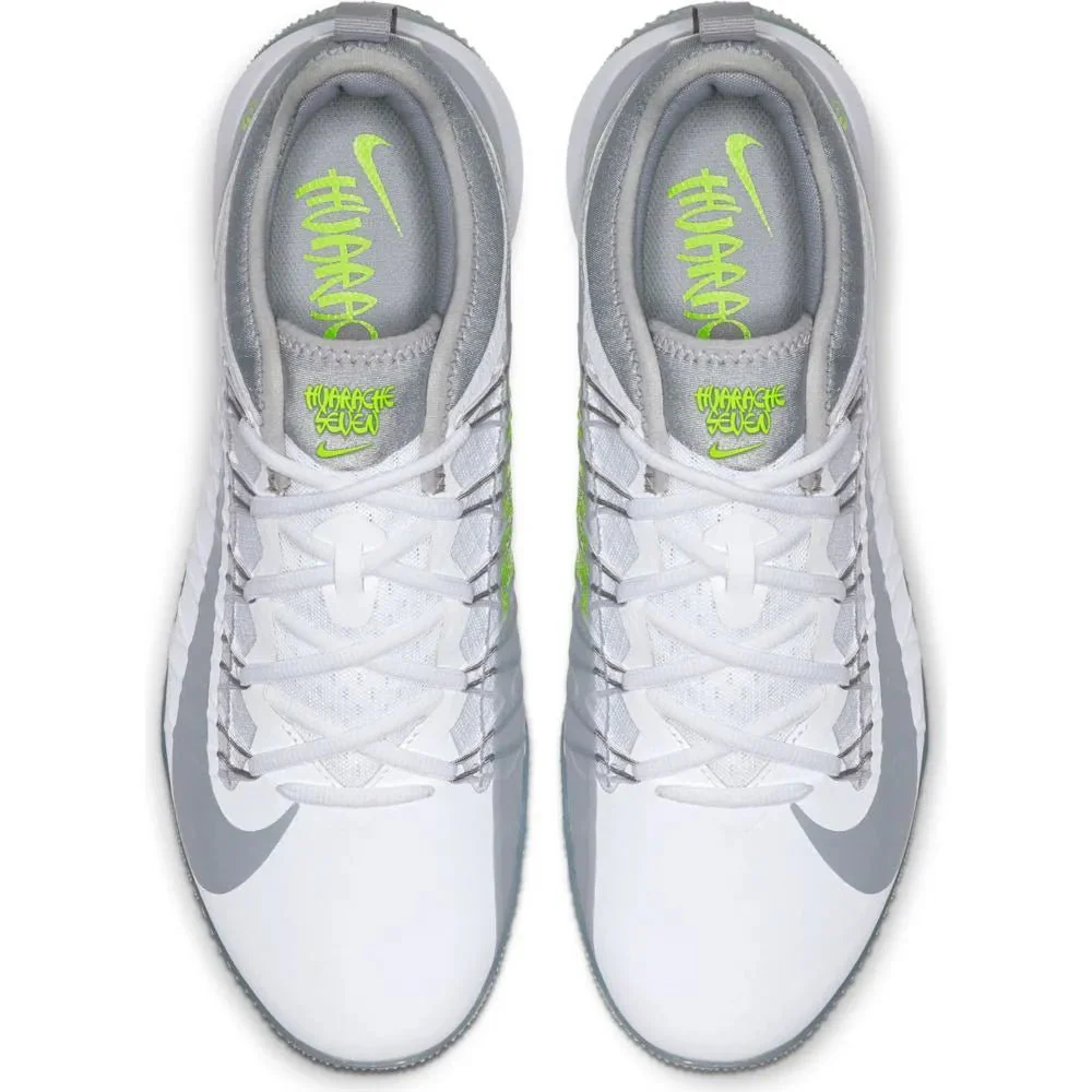 Nike Alpha Huarache 7 Pro TF LAX - White-Volt - Image 4