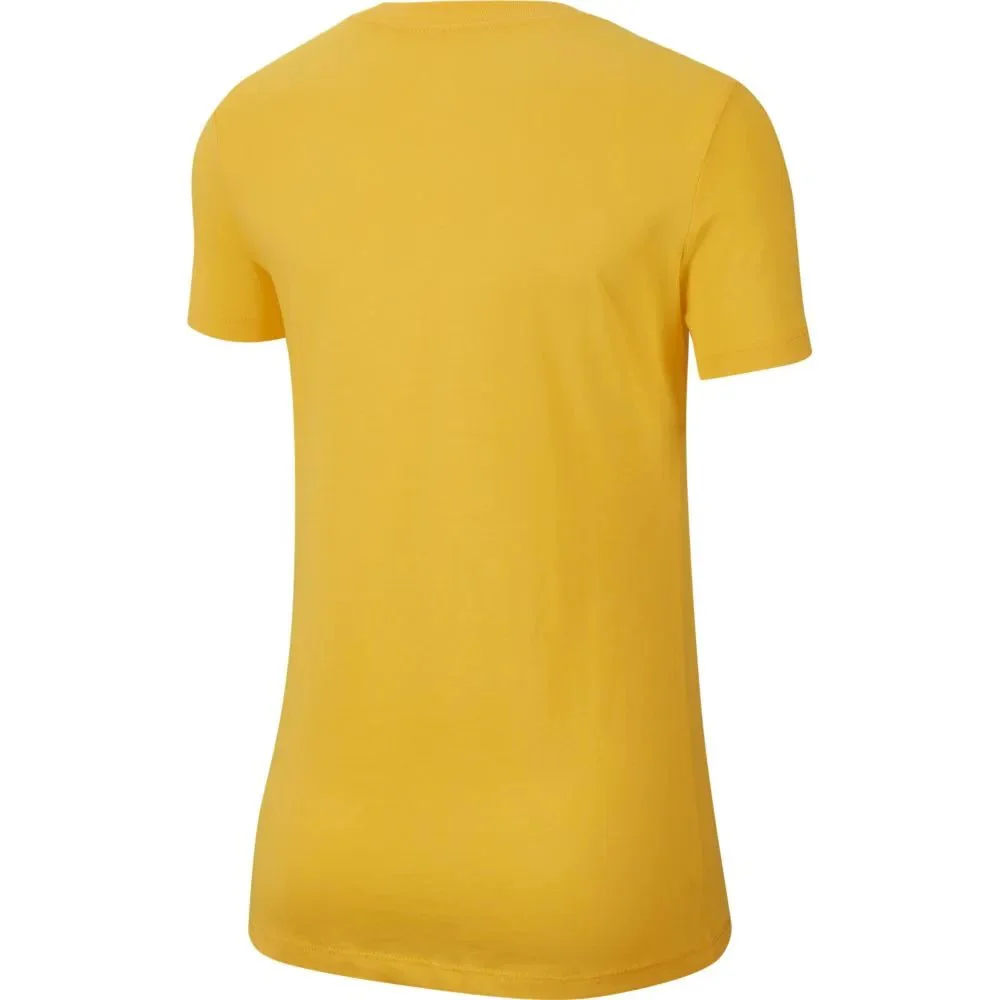 Nike Brazil 2019 Women's Evergreen Crest Tee - Yellow - Image 2