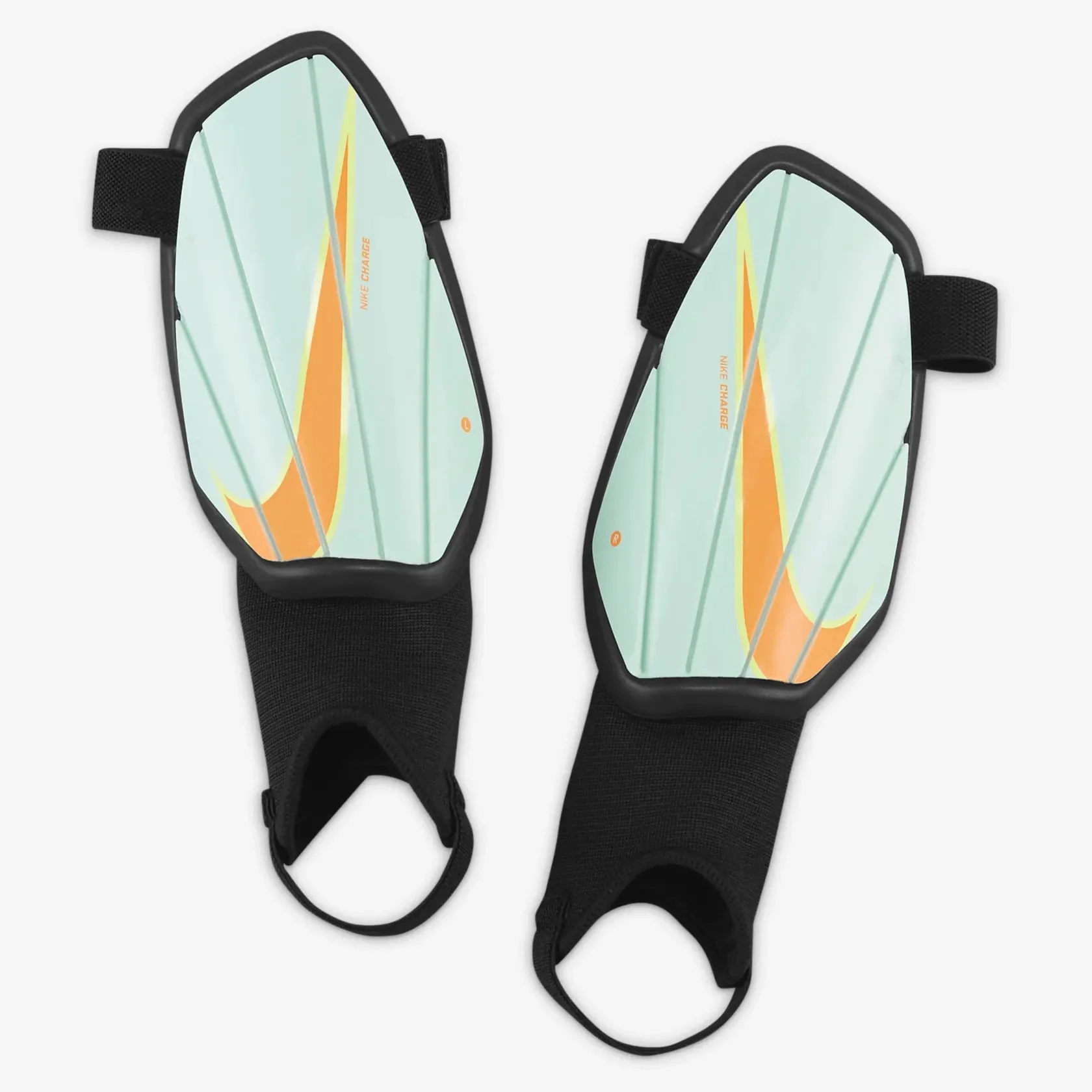 Nike Charge Youth Shin Guards - Mint Foam-Ghost Green