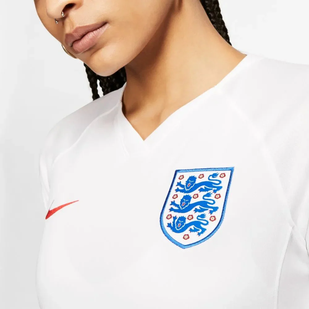 Nike England 2019-20 Women's WC Home Jersey - White - Image 3