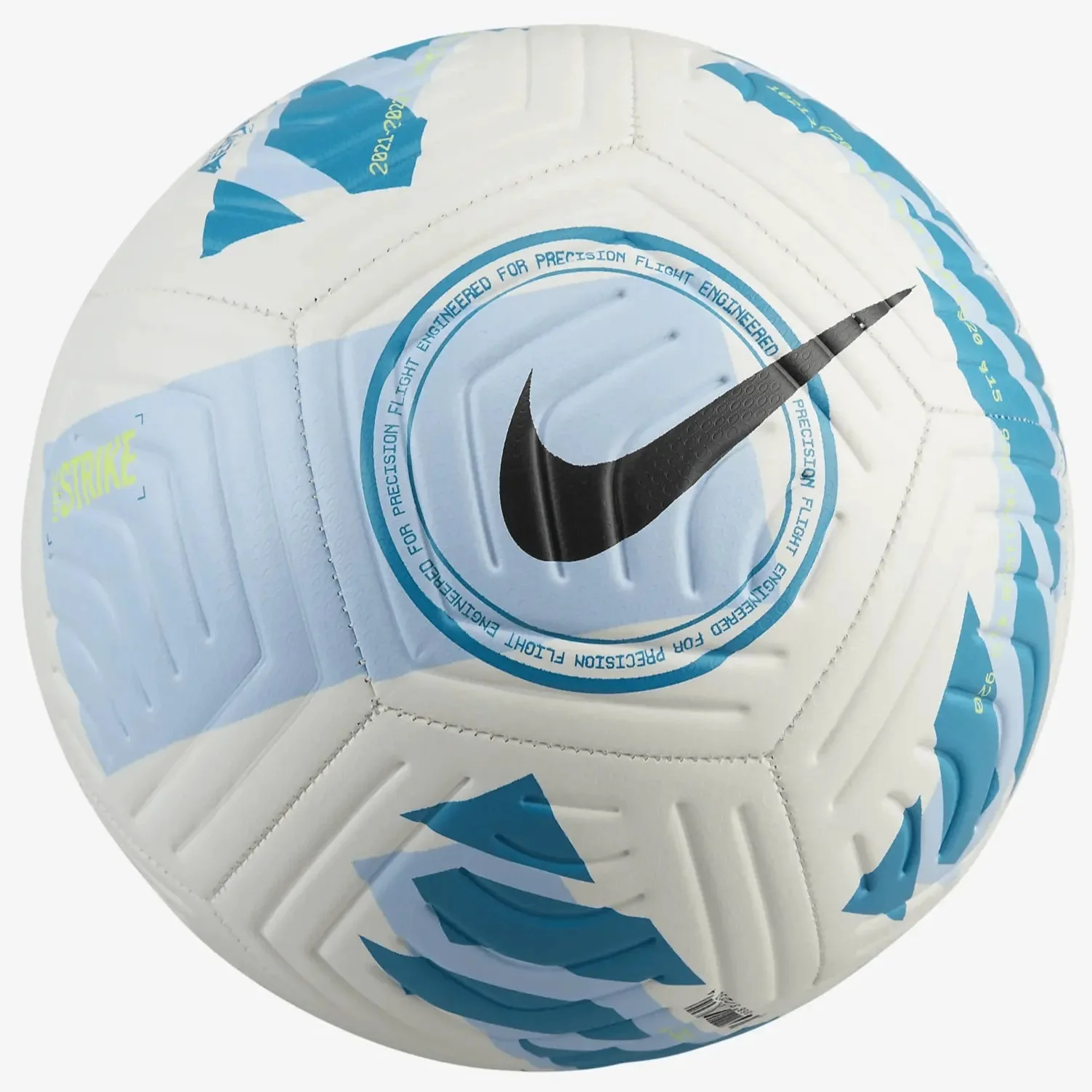 Nike FA21 Strike Ball - White-Light Marine-Blackened Blue