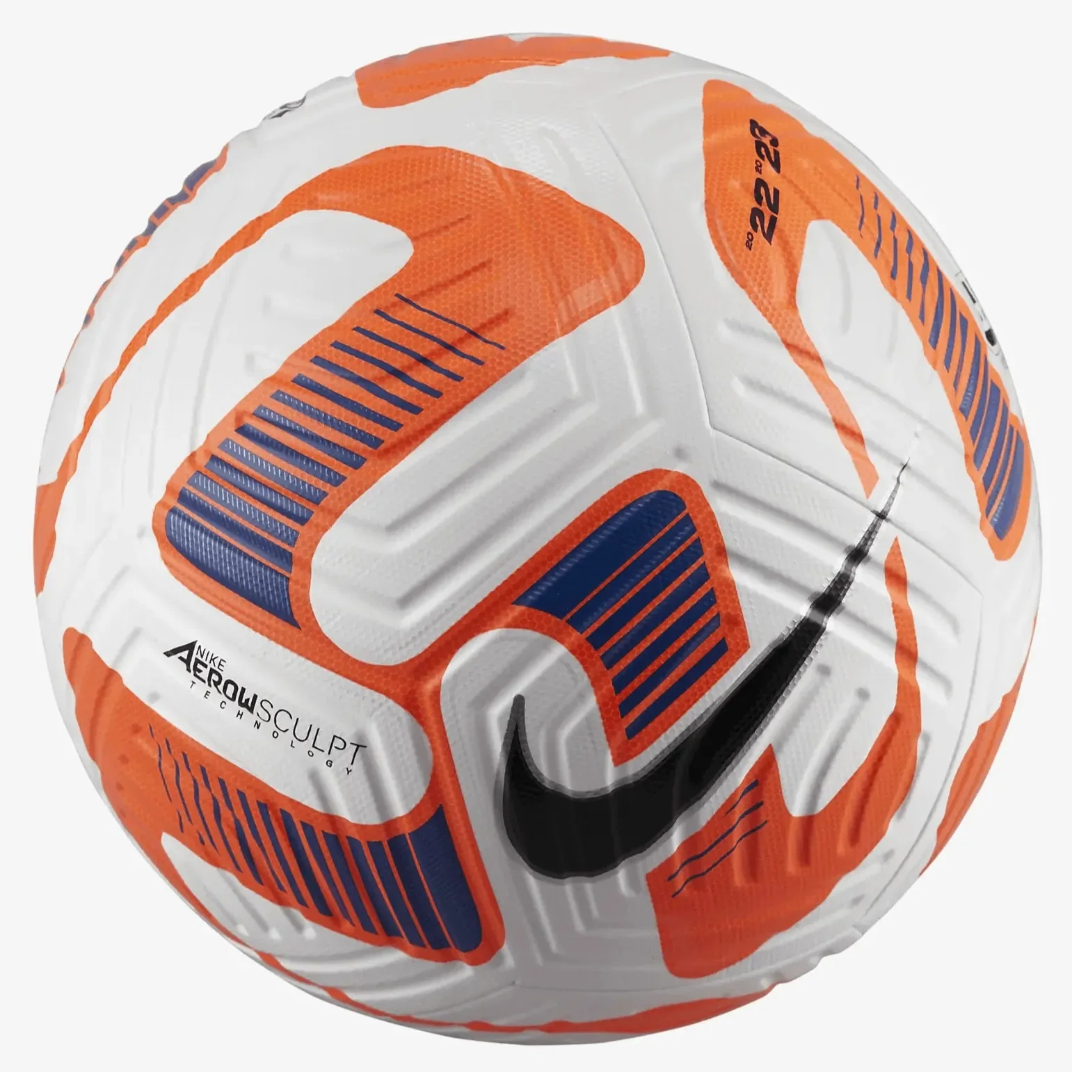 Nike FA22 Club Elite Soccer Ball - White-Orange - Image 2