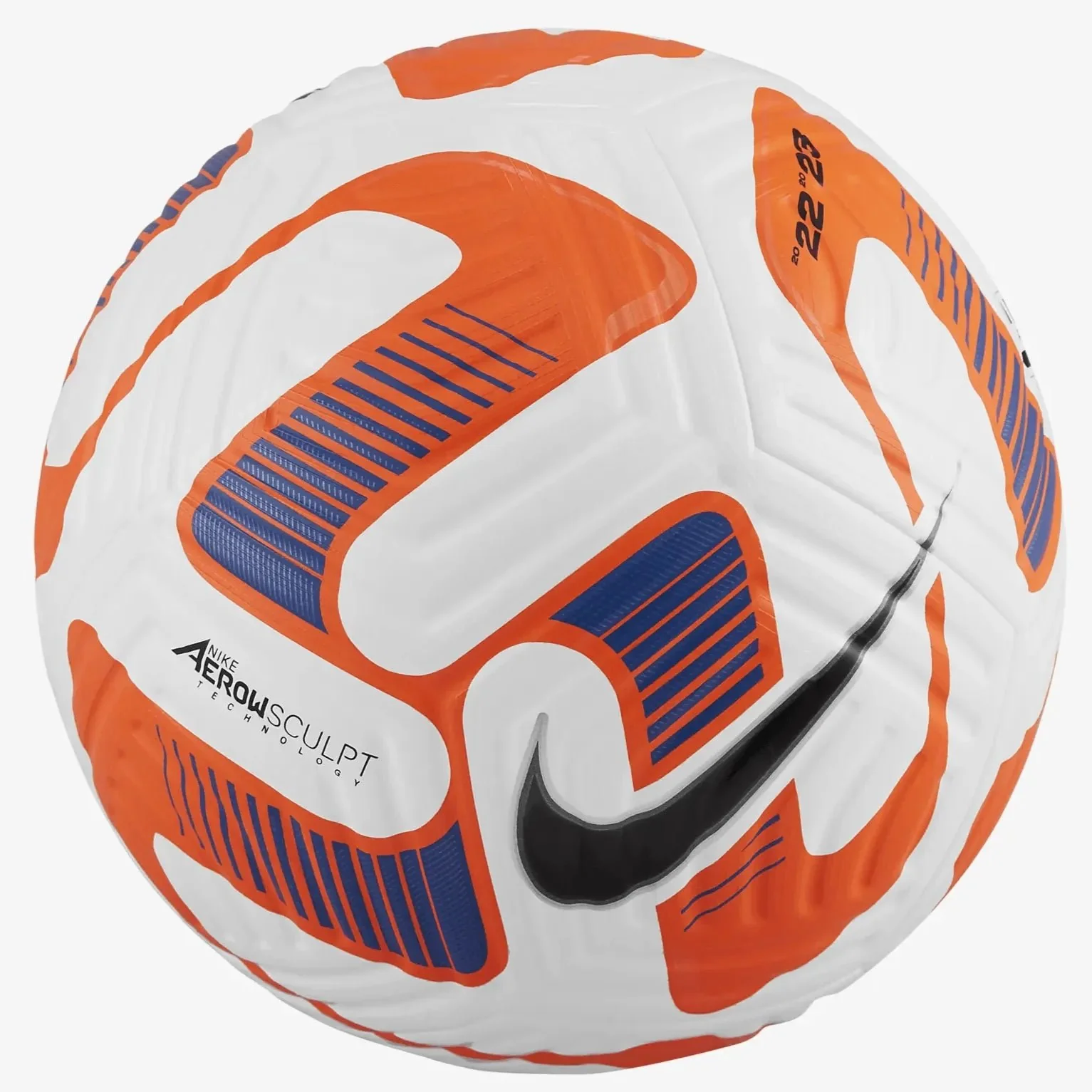 Nike FA22 Flight Soccer Ball - White-Orange - Image 2
