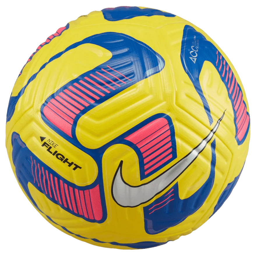 Nike FA22 Flight Soccer Ball - Yellow-Blue - Image 2