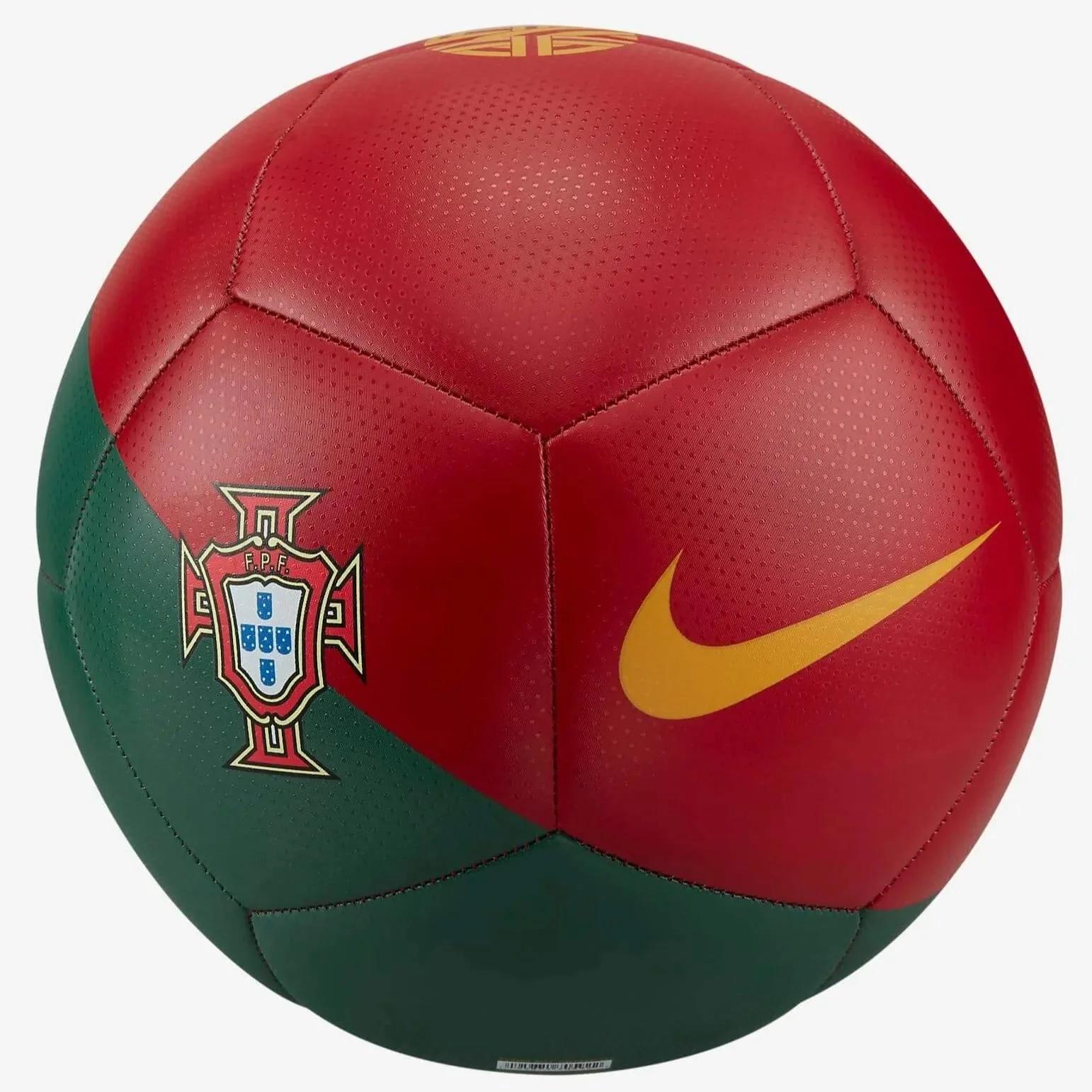 Nike FA22 Portugal Pitch Training Ball - Green-Red