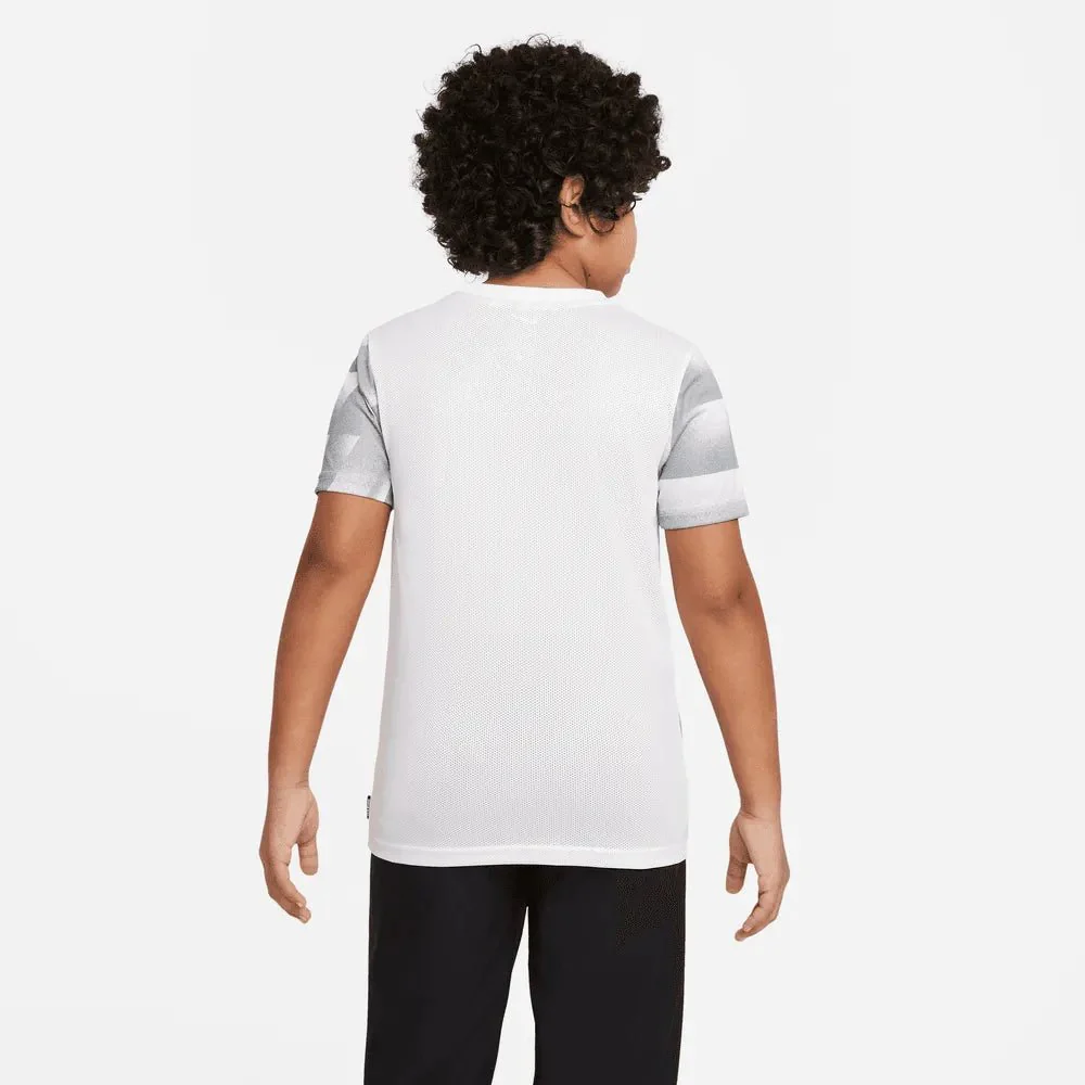 Nike FC 2022 Youth Libero Top SS - Grey-White - Image 2