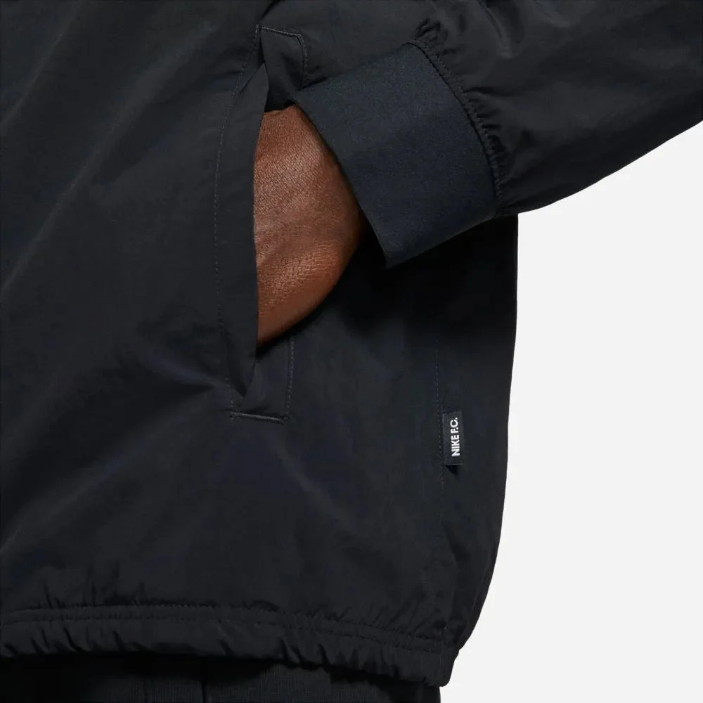 Nike FC AWF Woven Track Jacket - Black-White - Image 5