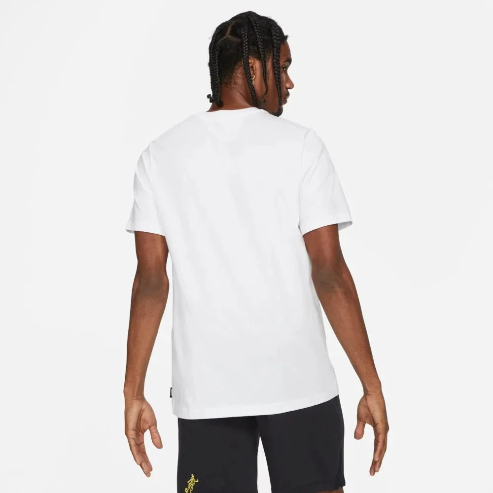 Nike FC Joga Bonito Seasonal Graphic Tee - White-Black - Image 2