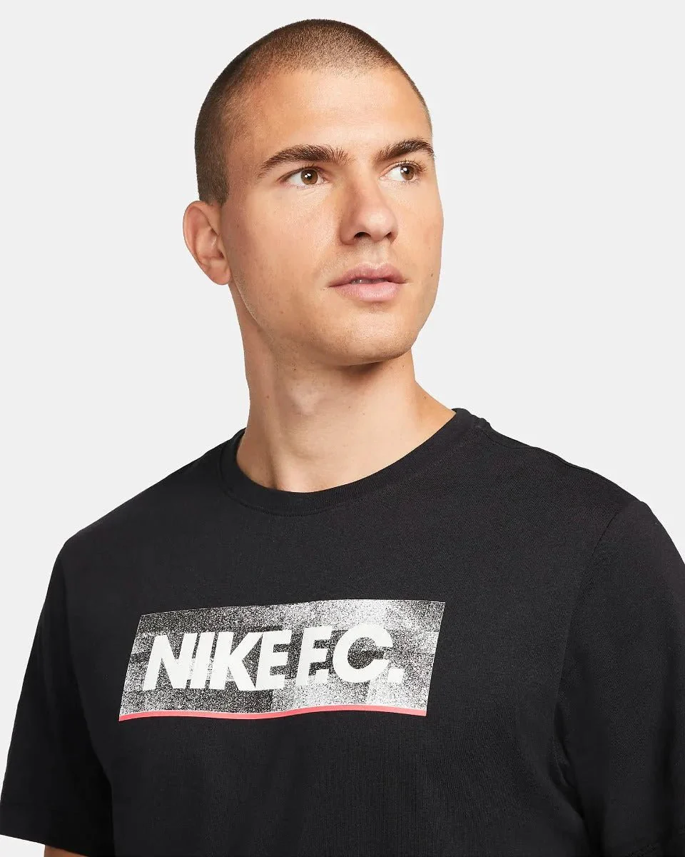 Nike FC Tee Seasonal Block - Black - Image 3