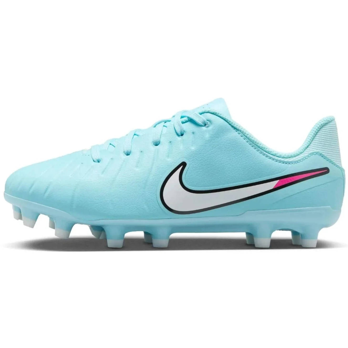 Nike Junior Legend 10 Academy Firm/Multi Ground Soccer Cleats - Prism Pack (SU25)
