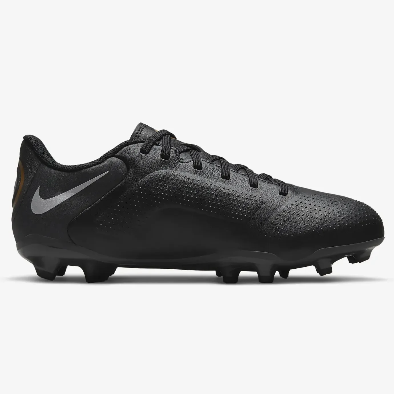 Nike Junior Legend 9 Academy FG-MG - Black-Gold - Image 2