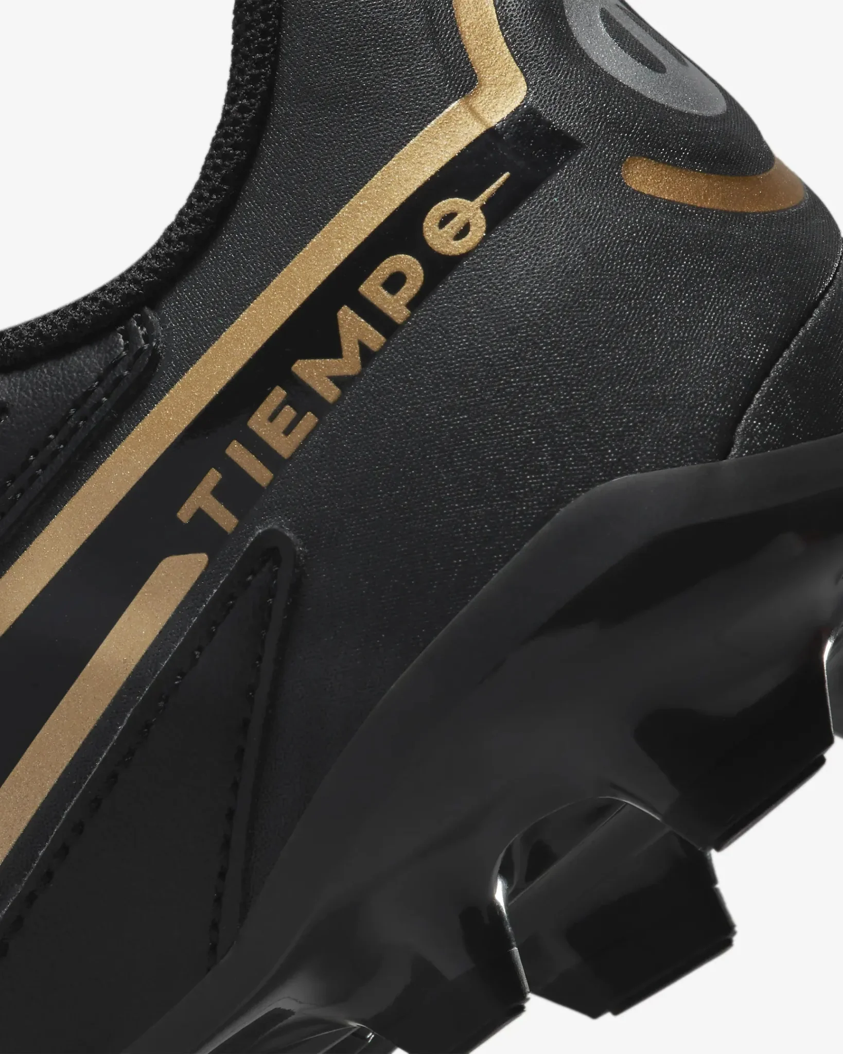 Nike Junior Legend 9 Academy FG-MG - Black-Gold - Image 9
