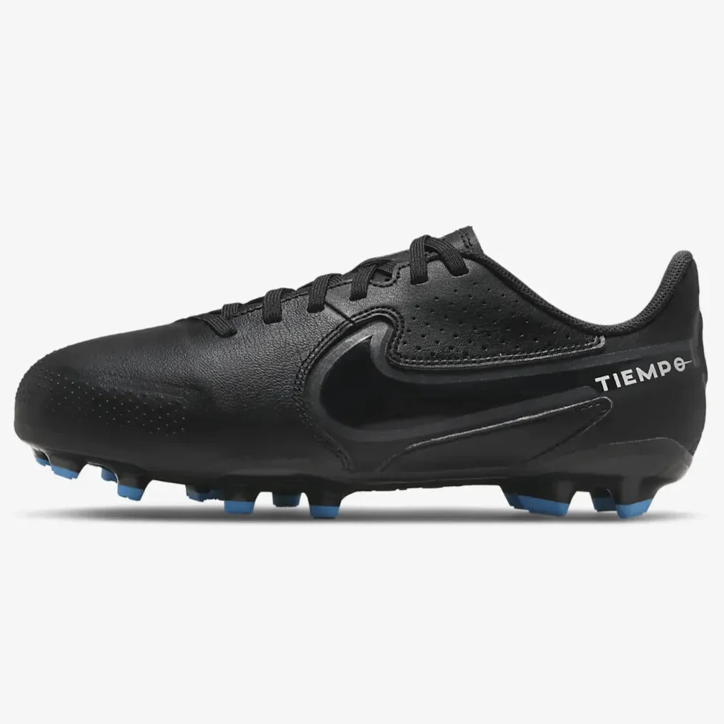 Nike Junior Legend 9 Academy FG-MG - Black-Smoke Grey- Shadow Pack (FA22)