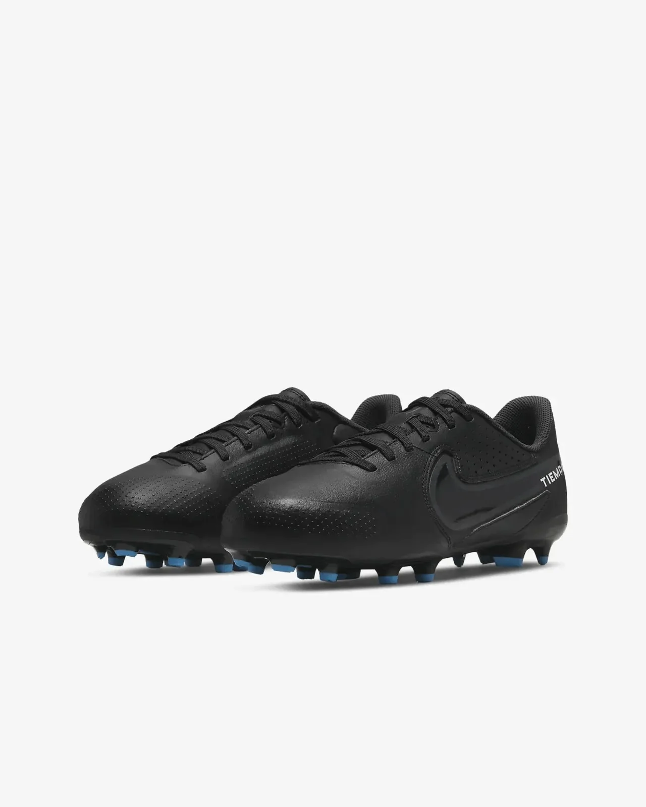 Nike Junior Legend 9 Academy FG-MG - Black-Smoke Grey- Shadow Pack (FA22) - Image 3