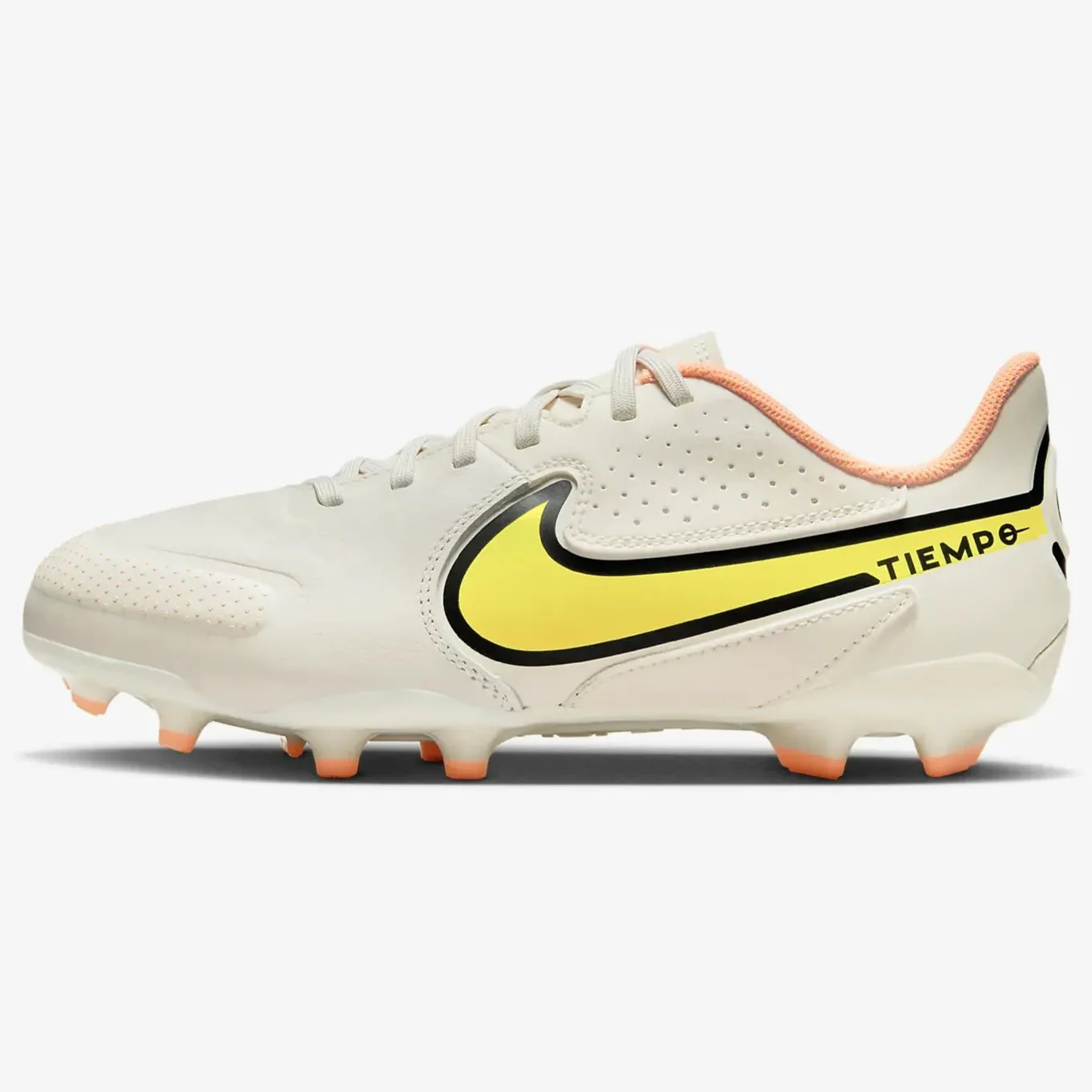 Nike Junior Legend  9 Academy FG-MG - Phantom-Yellow Strike