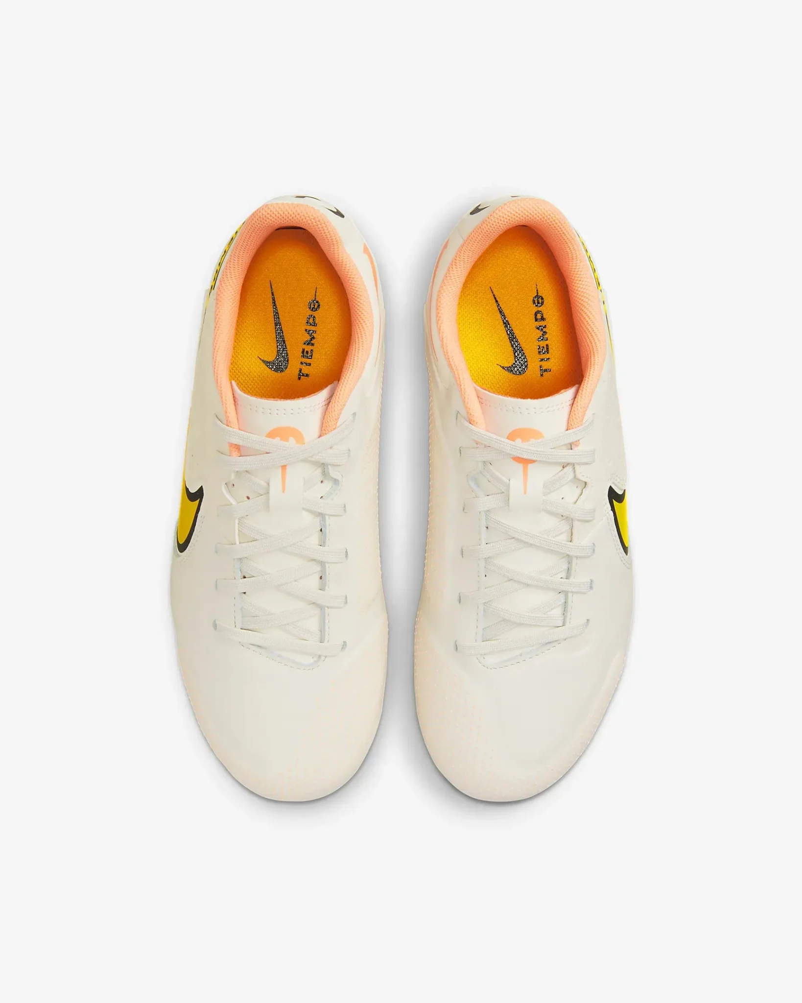Nike Junior Legend  9 Academy FG-MG - Phantom-Yellow Strike - Image 4
