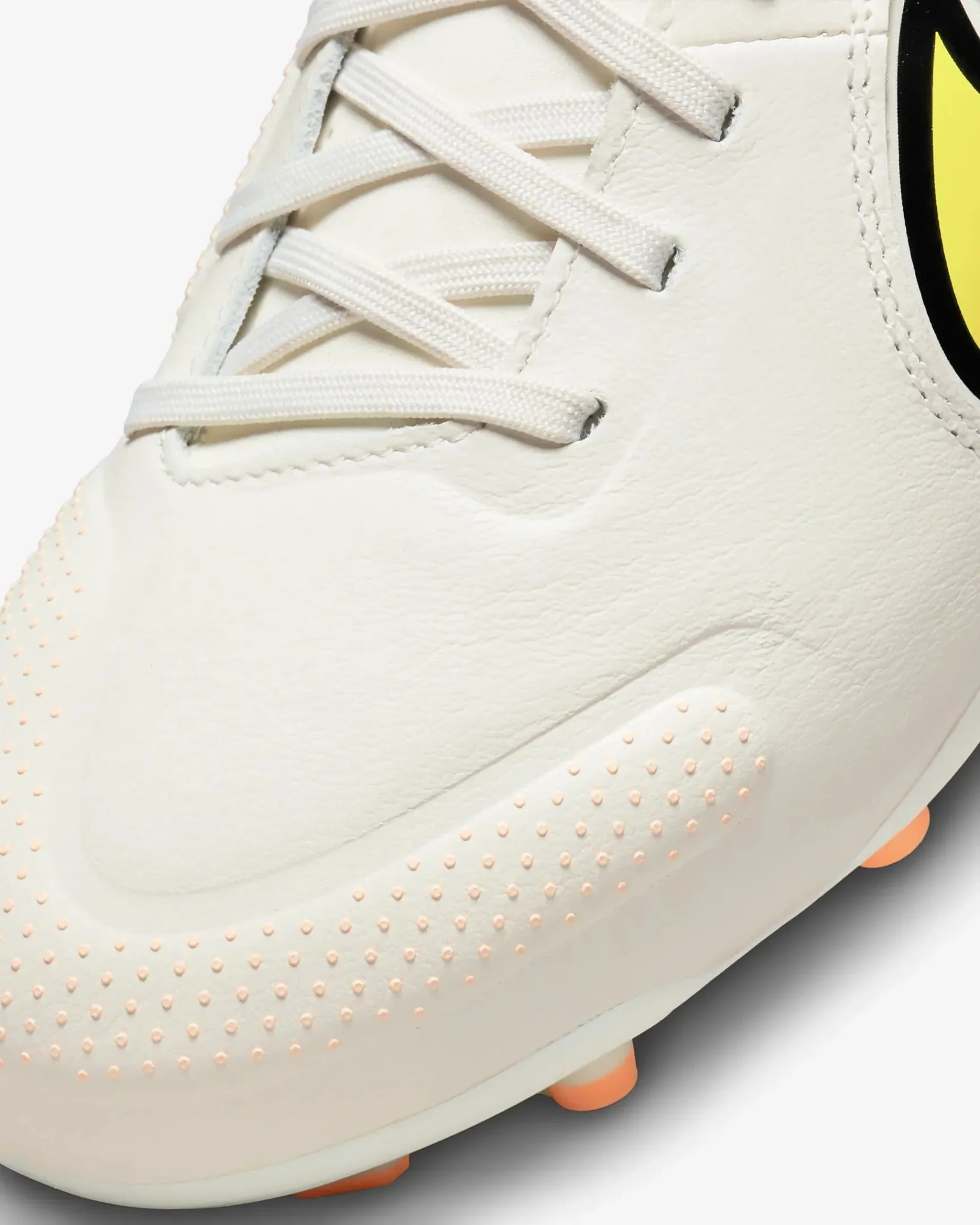 Nike Junior Legend  9 Academy FG-MG - Phantom-Yellow Strike - Image 8