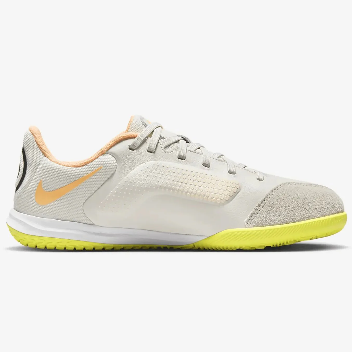 Nike Junior Legend 9 Academy Indoor - Phantom-Yellow Strike - Image 2