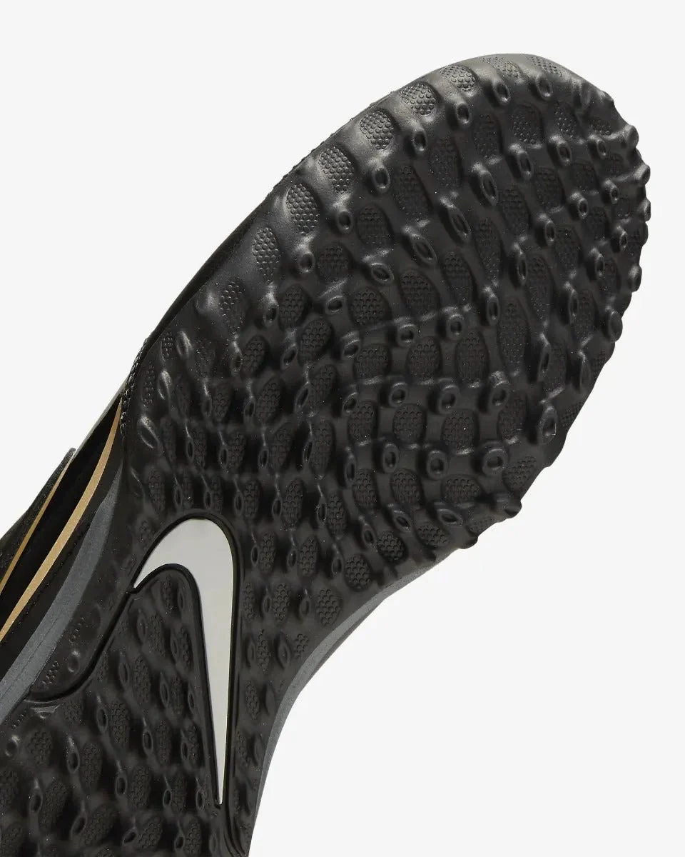 Nike Junior Legend 9 Academy Turf - Black-Dark Grey-Gold - Image 7