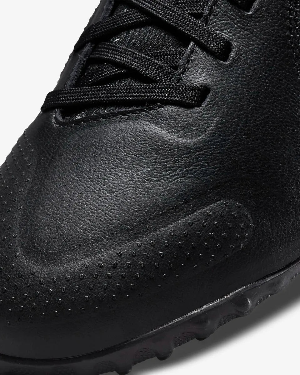 Nike Junior Legend 9 Academy Turf - Black-Dark Grey-Gold - Image 8