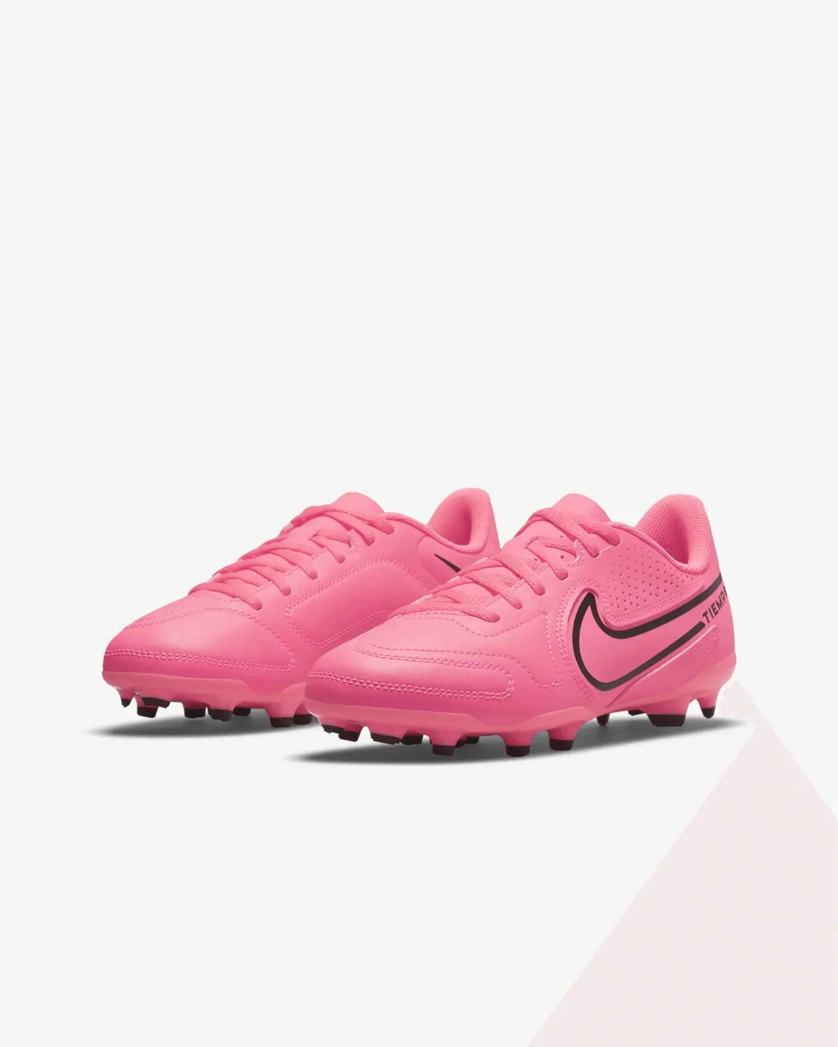 Nike Junior Legend 9 Club FG-MG - Pink-Black - Image 3