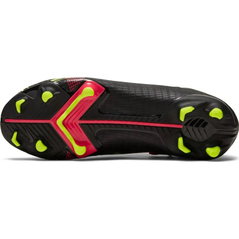 Nike JR Mercurial Superfly 8 Academy FG-MG - Black-Volt-Crimson - Image 5