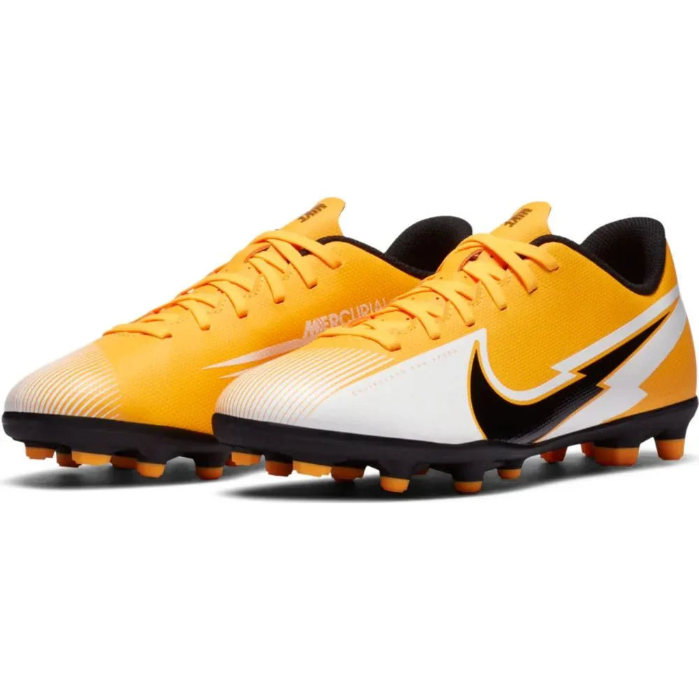 Nike JR Mercurial Vapor 13 Club FG-MG - Orange-Black - Image 3