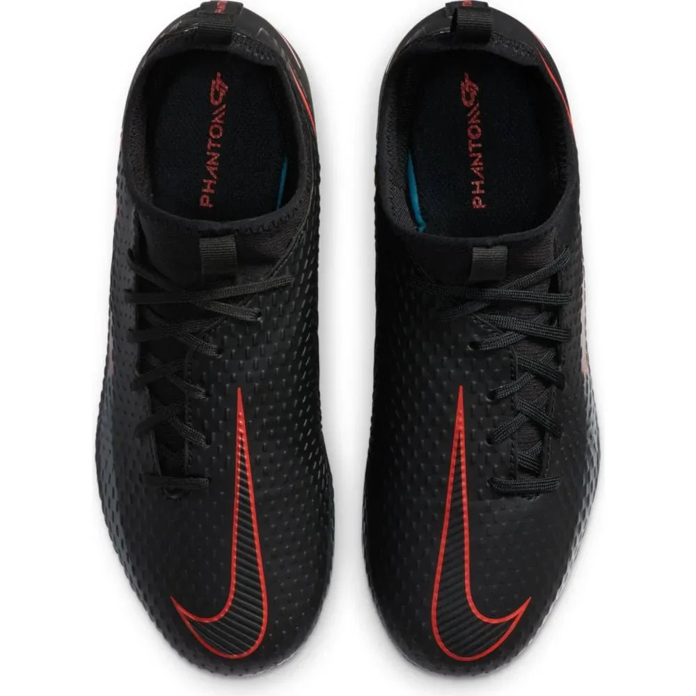 Nike JR Phantom GT Academy DF FG-MG - Black-Red - Image 3