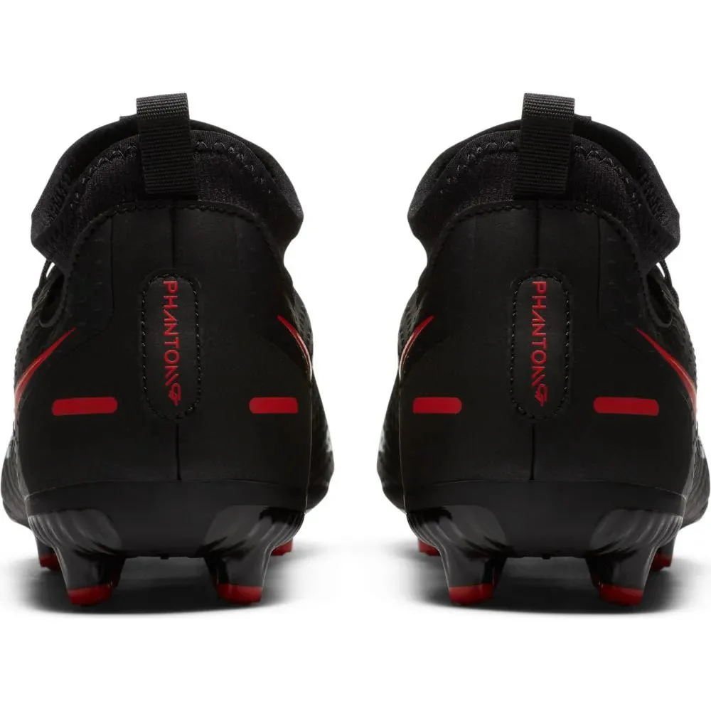 Nike JR Phantom GT Academy DF FG-MG - Black-Red - Image 5