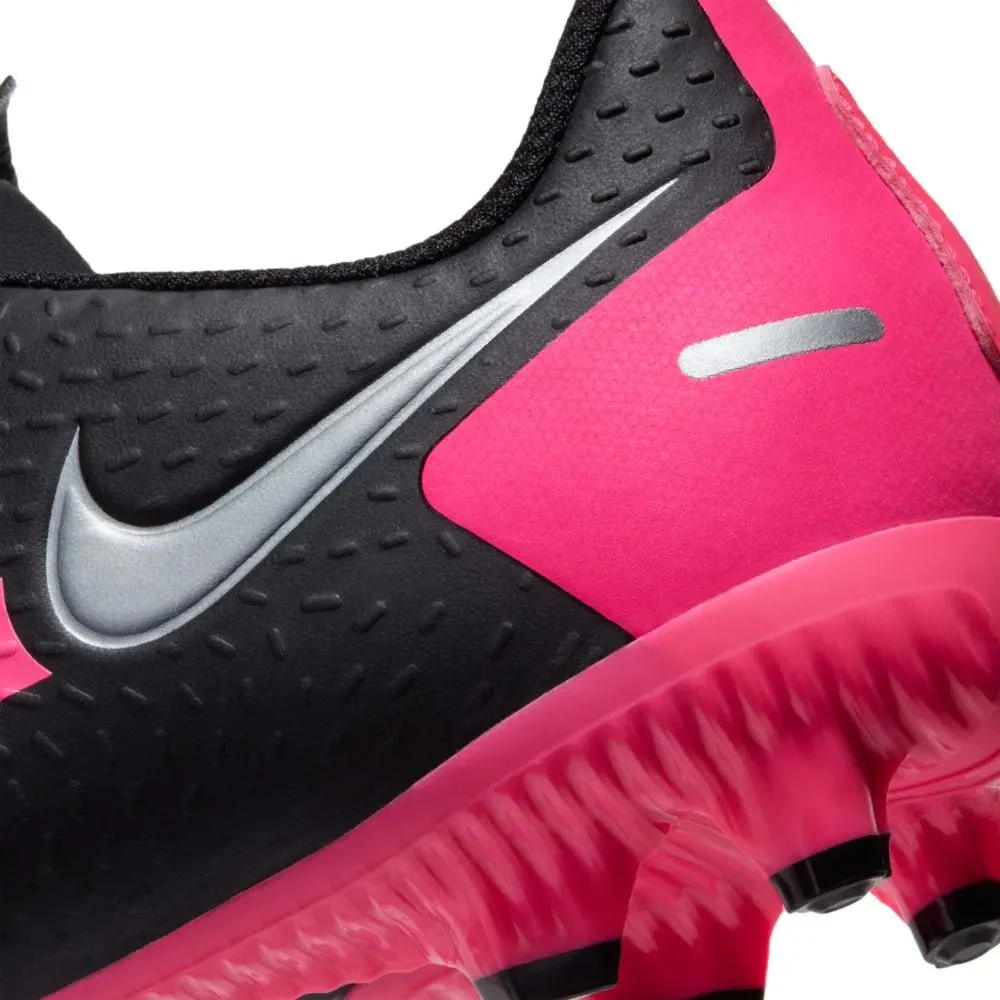 Nike Junior Phantom GT Academy FG-MG - Black-Pink - Image 9