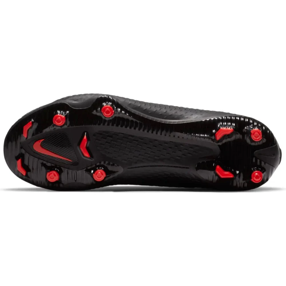 Nike Junior Phantom GT Academy FG-MG - Black-Red - Image 5