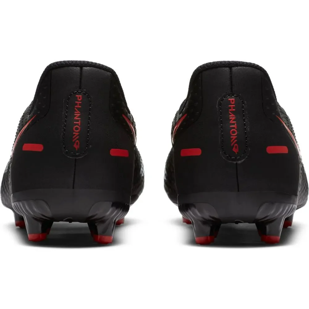 Nike Junior Phantom GT Academy FG-MG - Black-Red - Image 6