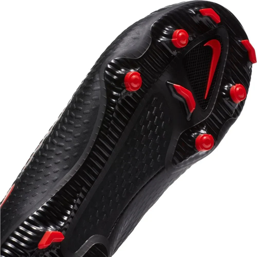 Nike Junior Phantom GT Academy FG-MG - Black-Red - Image 7
