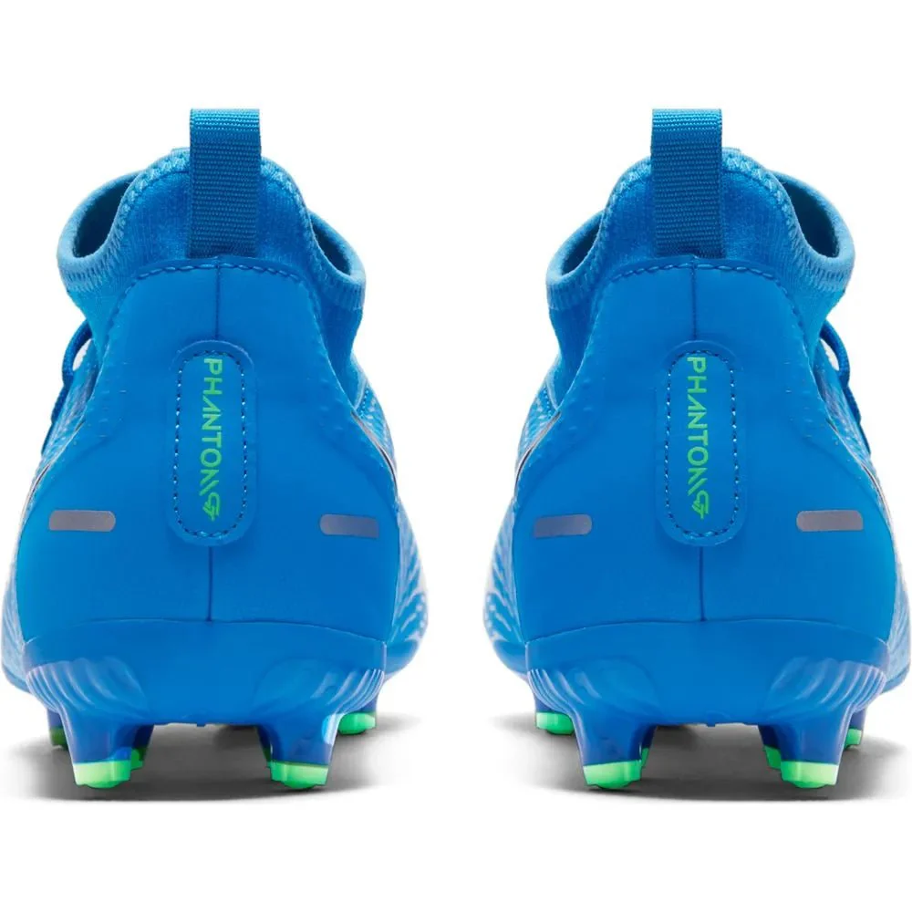 Nike JR Phantom GT Academy FG-MG - Blue-Silver - Image 6