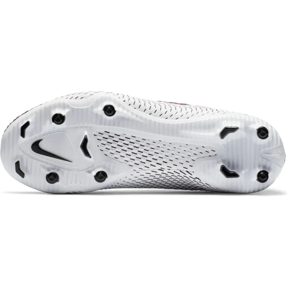 Nike JR Phantom GT Academy FG-MG - White-Black-Pink - Image 5